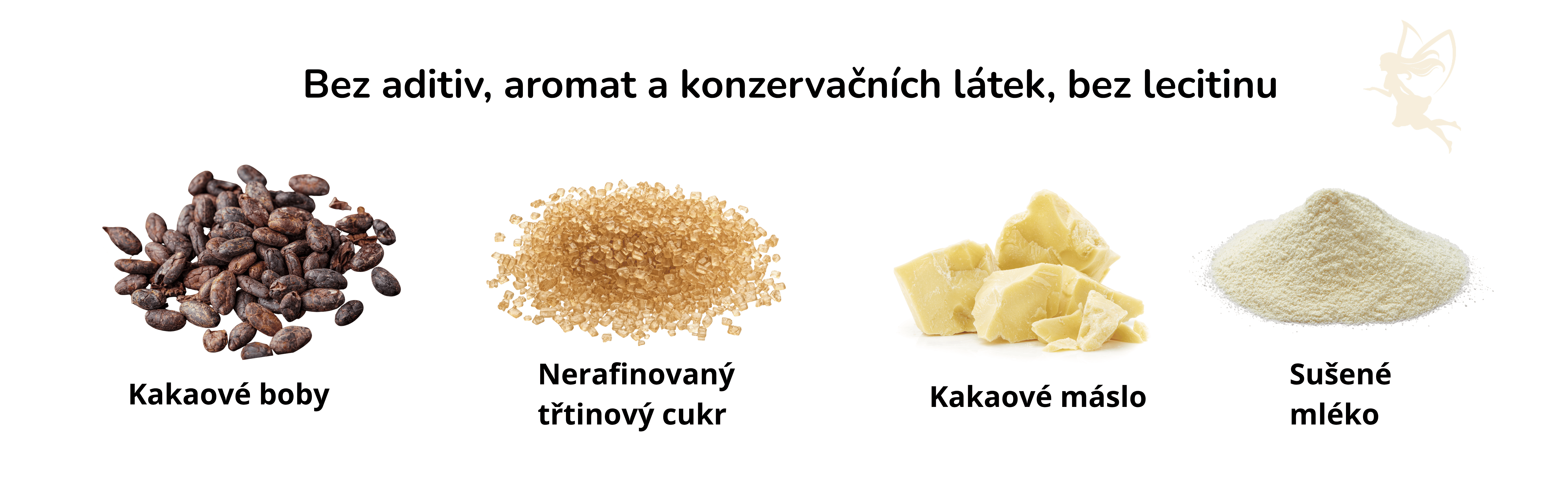 Jen čtyři suroviny